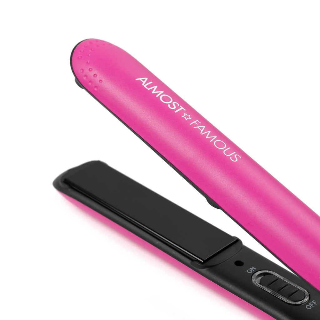 "Fierce Glam" Flat Iron with Travel Pouch