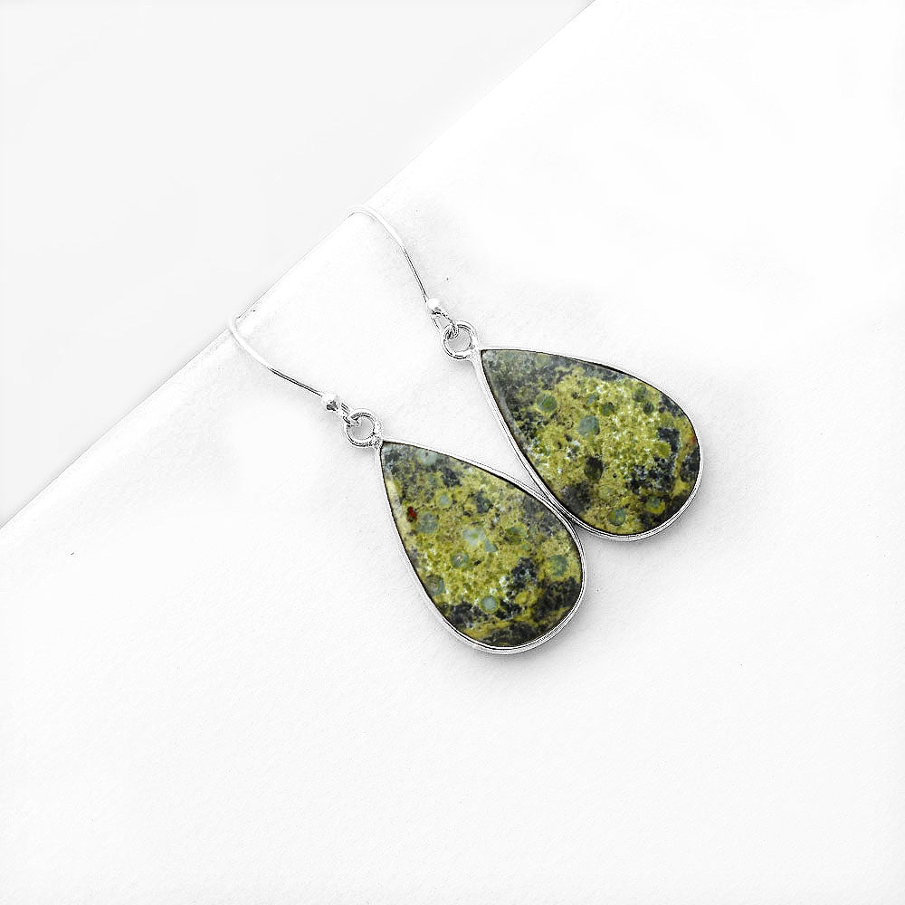 Dragon Blood Stone - South Africa Earrings E-1001 SDE56174